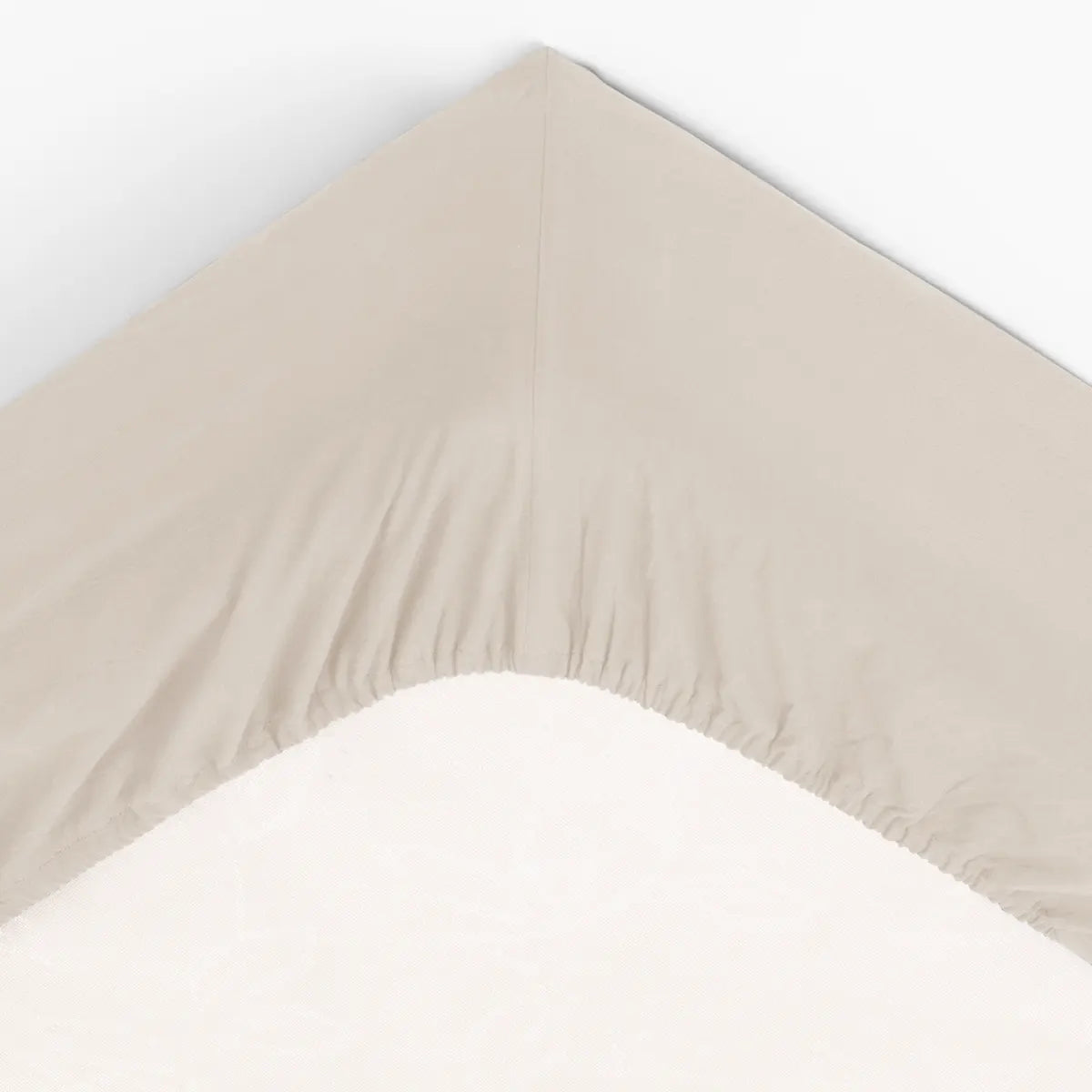 Еластичен чаршаф atmosphera, 160x190 cm, Слонова кост