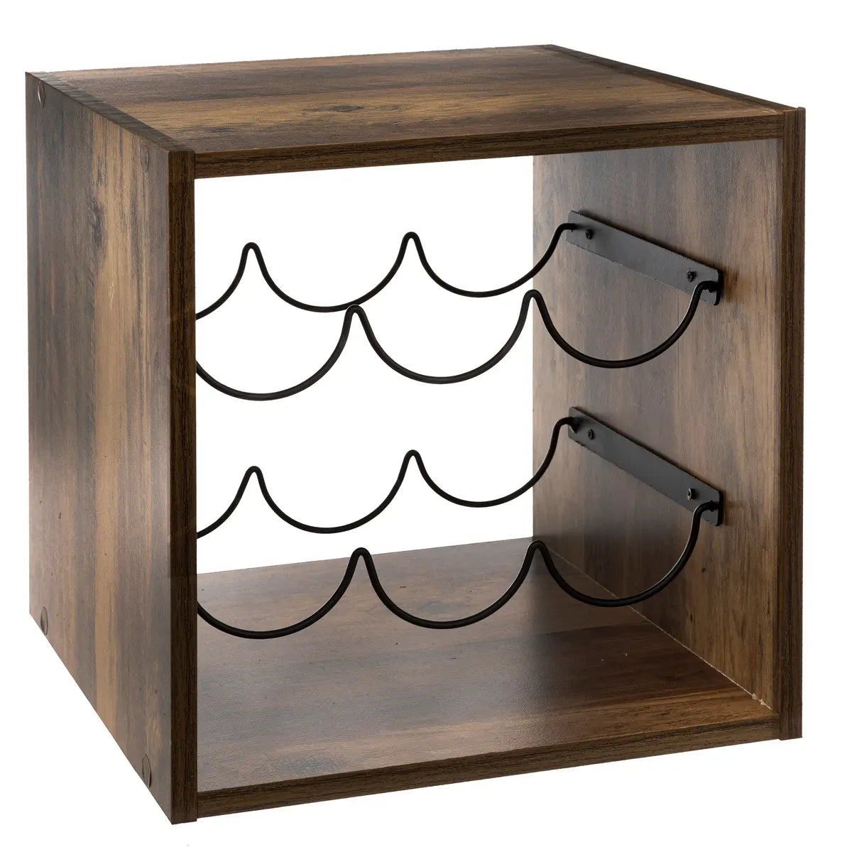 Рафт за вино 5five Mix & Modul Industrial, 31x31 cm