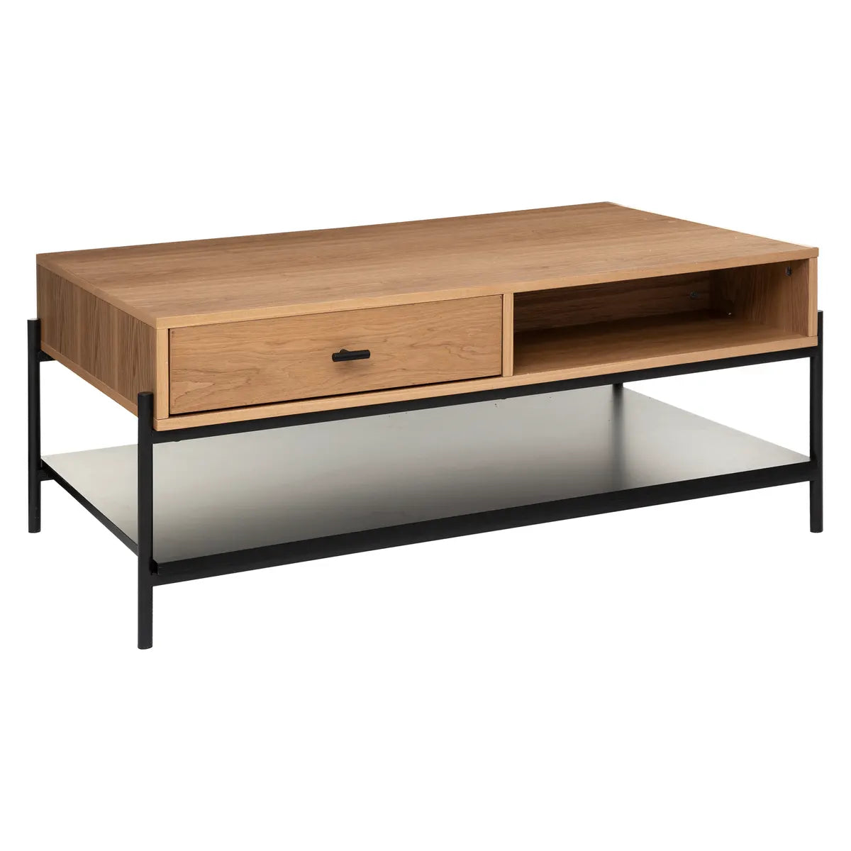 Холна маса atmosphera Simon, 100x60x45 cm, Черен