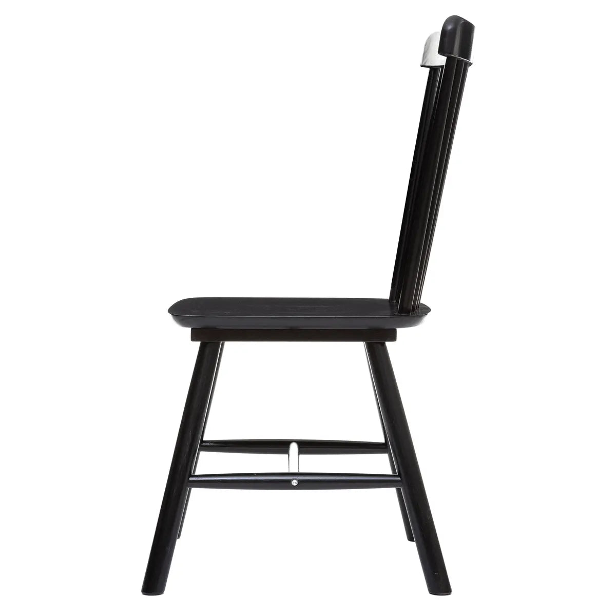 Трапезен стол atmosphera Isabel, Дърво, Черен