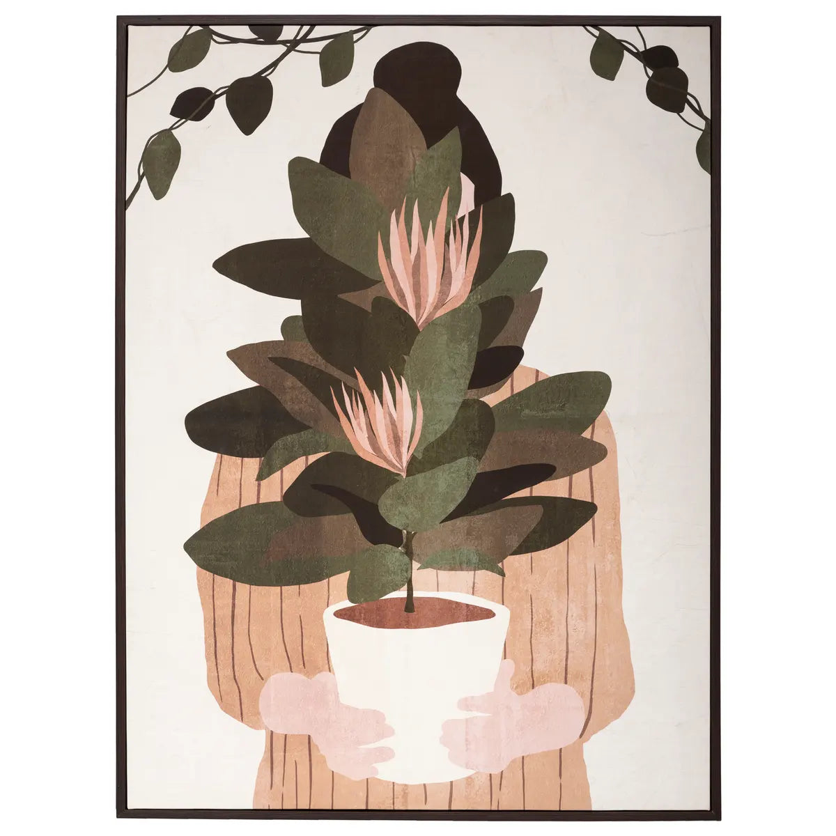 Картина с рамка atmosphera Woman, Принт на платно 58x78 см, Асорти дизайни