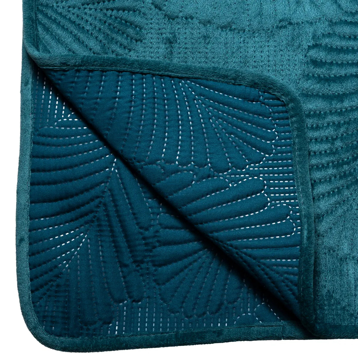 Шалте atmosphera Leaf, Кадифе, 240x260 cm