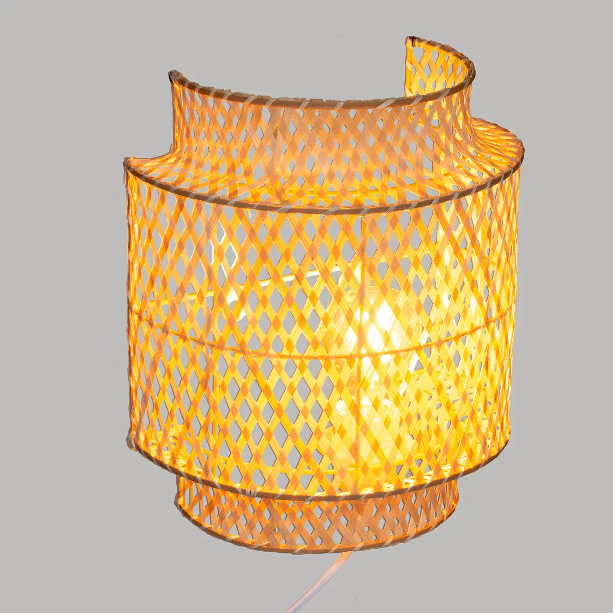 Лампа за стена atmosphera Liby, 23 cm, Бамбук