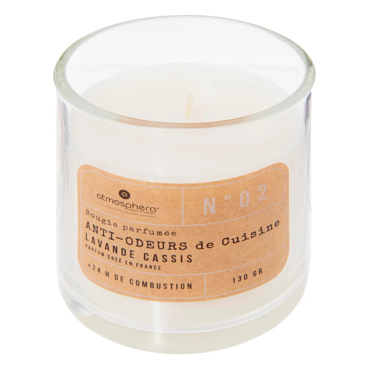 Ароматна свещ atmosphera Anti-odour, Стъкло, 130 g