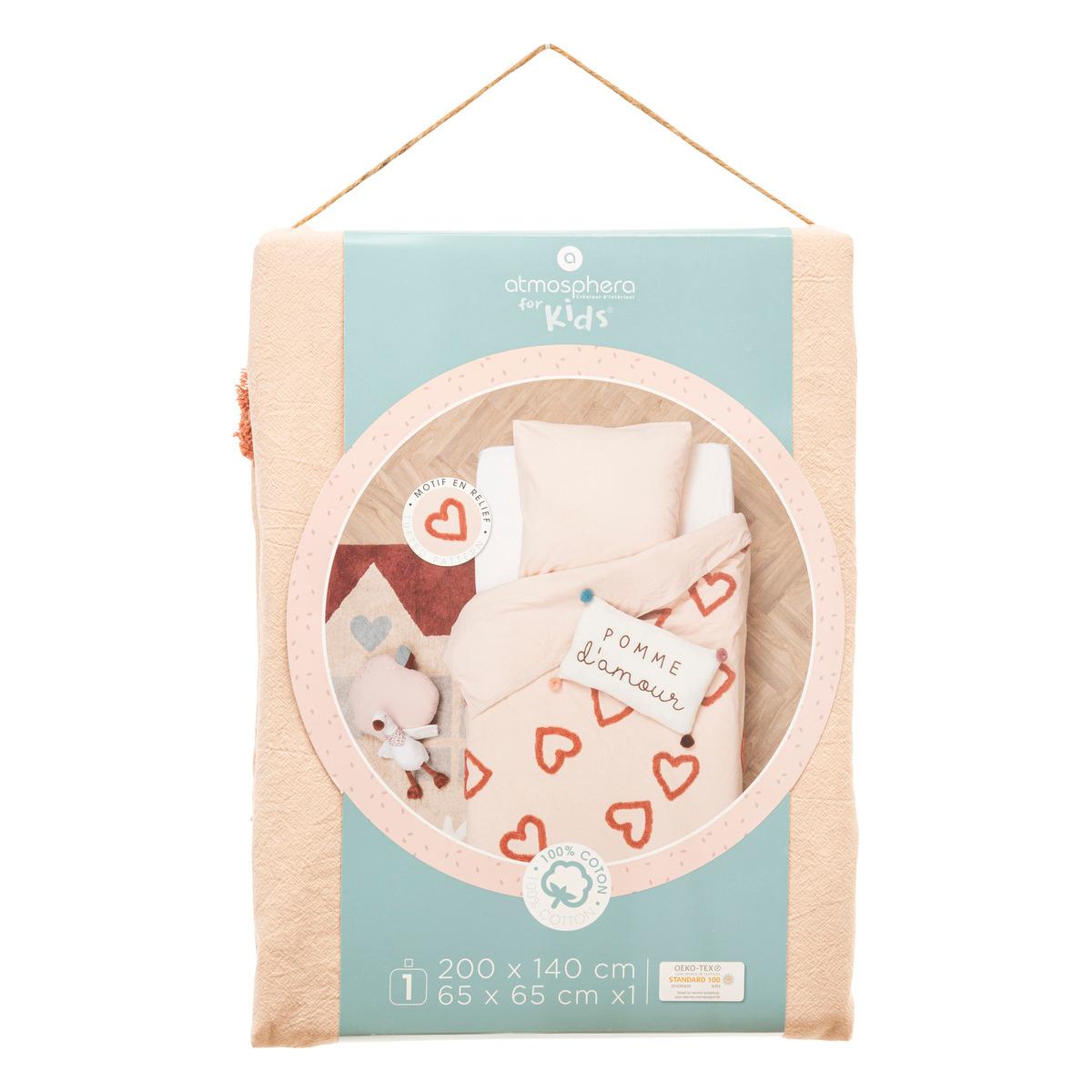 Детско спално бельо atmosphera La campagne, 140x200 cm, Памук