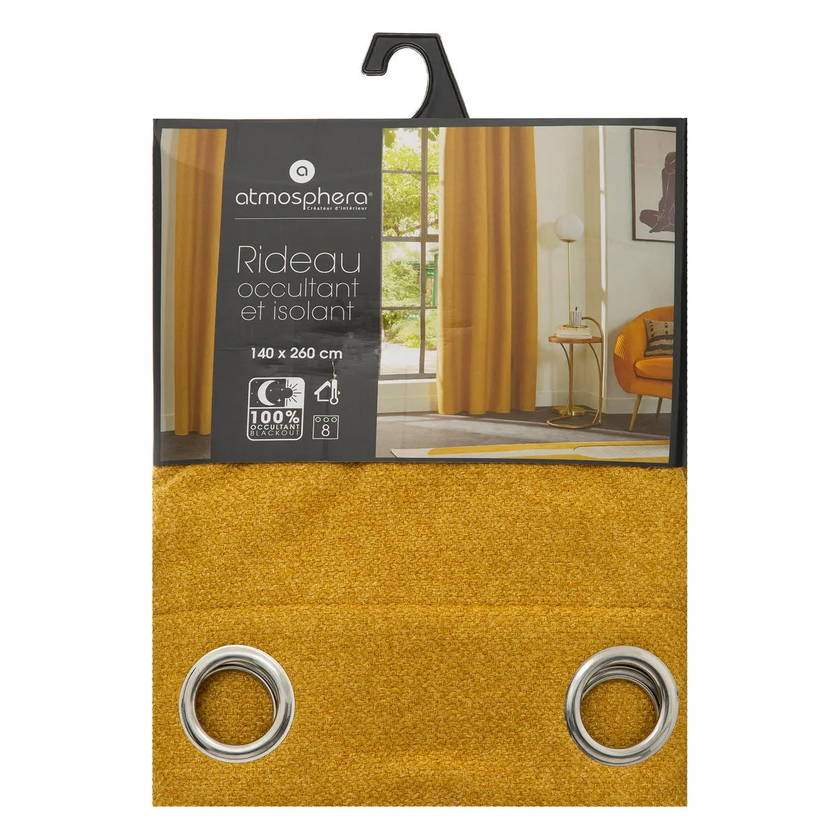 Термо блекаут завеса atmosphera, 140x260 cm