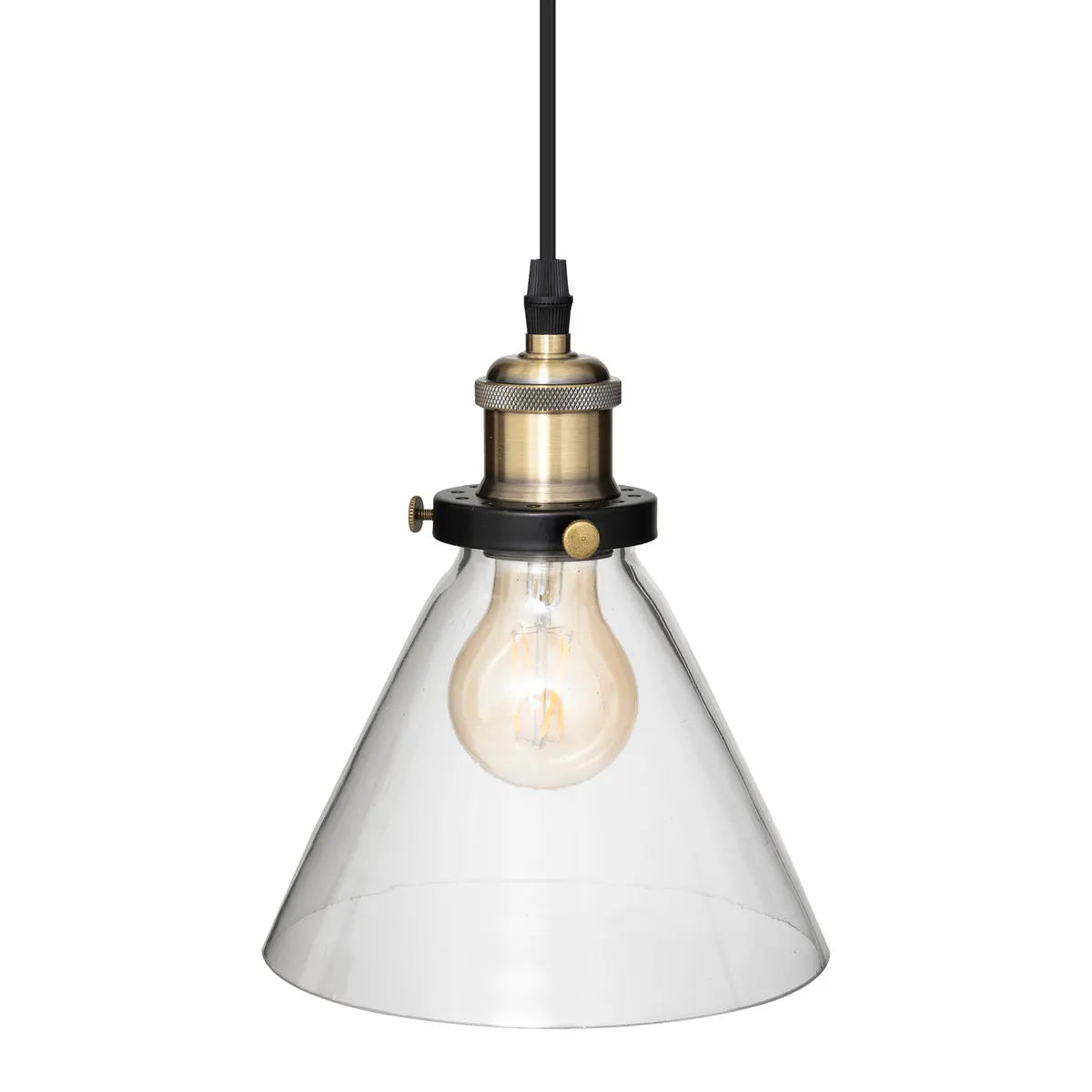 Пендел atmosphera Alak, 18 cm, Стъкло, Метал