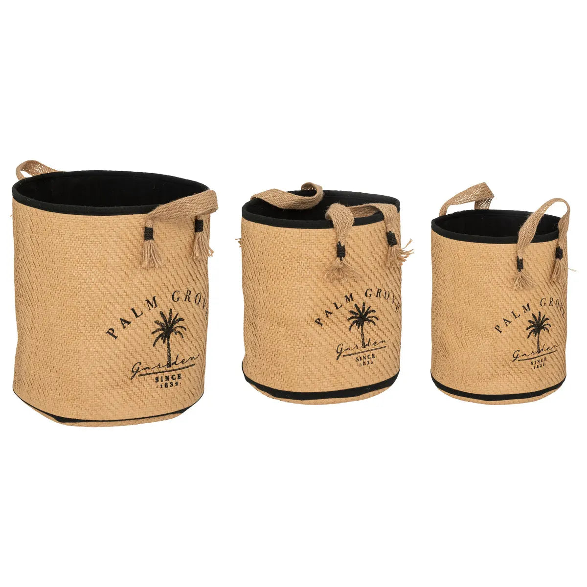 Set coșuri pliabile Atmosphera Bota, D24/28/32 cm