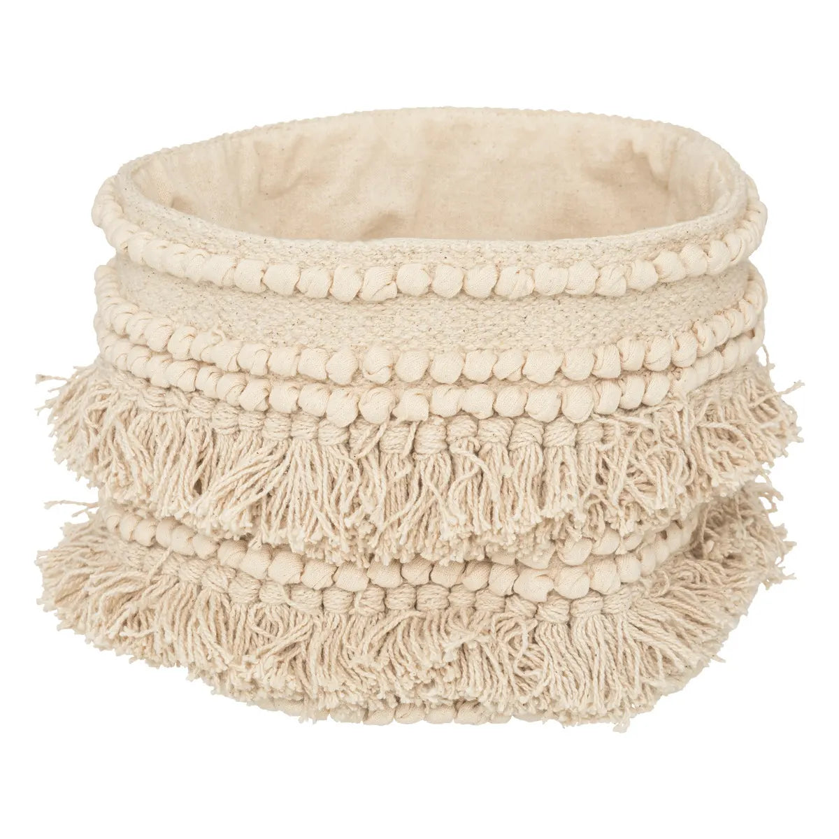 Сет сгъваем кош atmosphera Sea view, Памук, Бежов