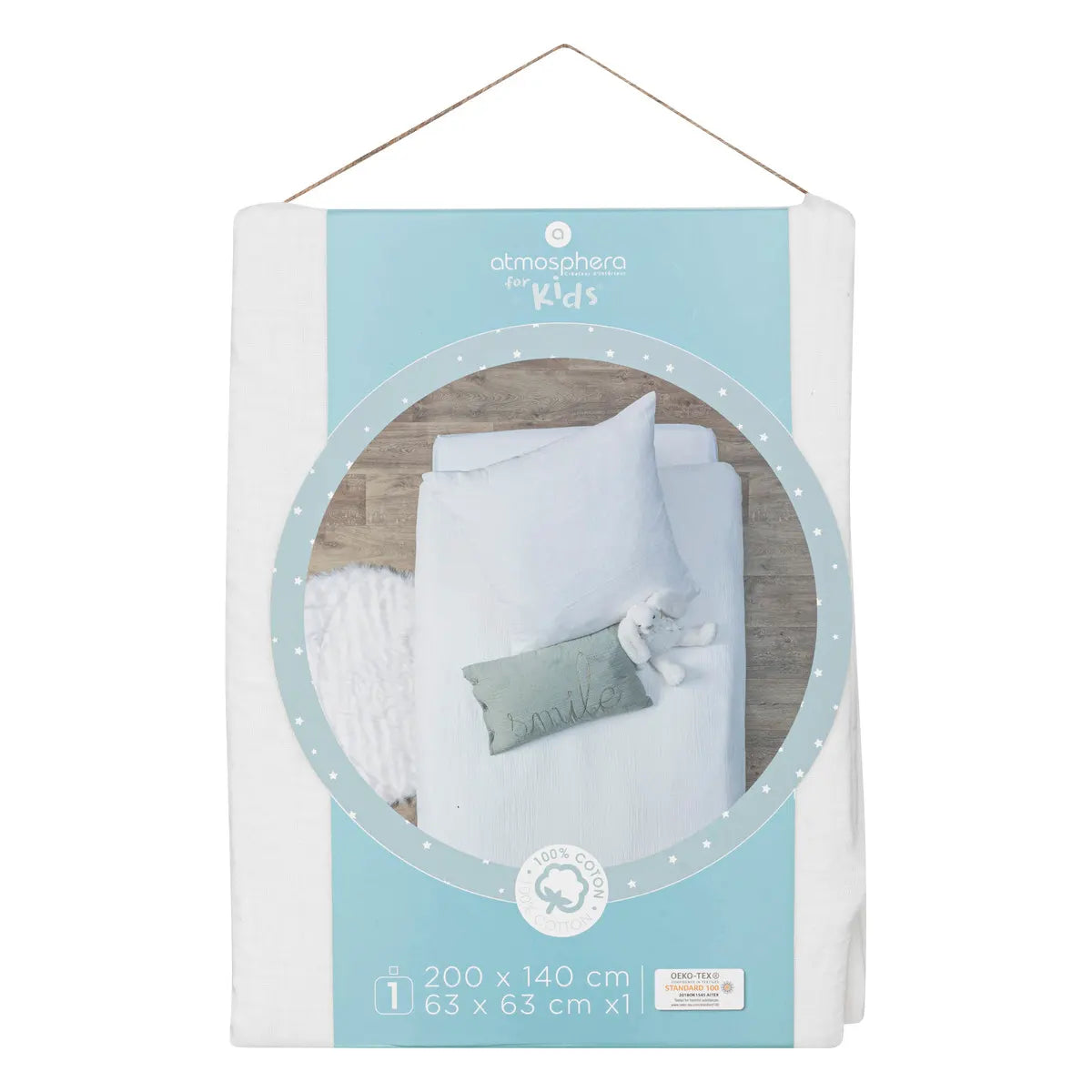 Детско спално бельо atmosphera Lili, 140x200 cm, Памук