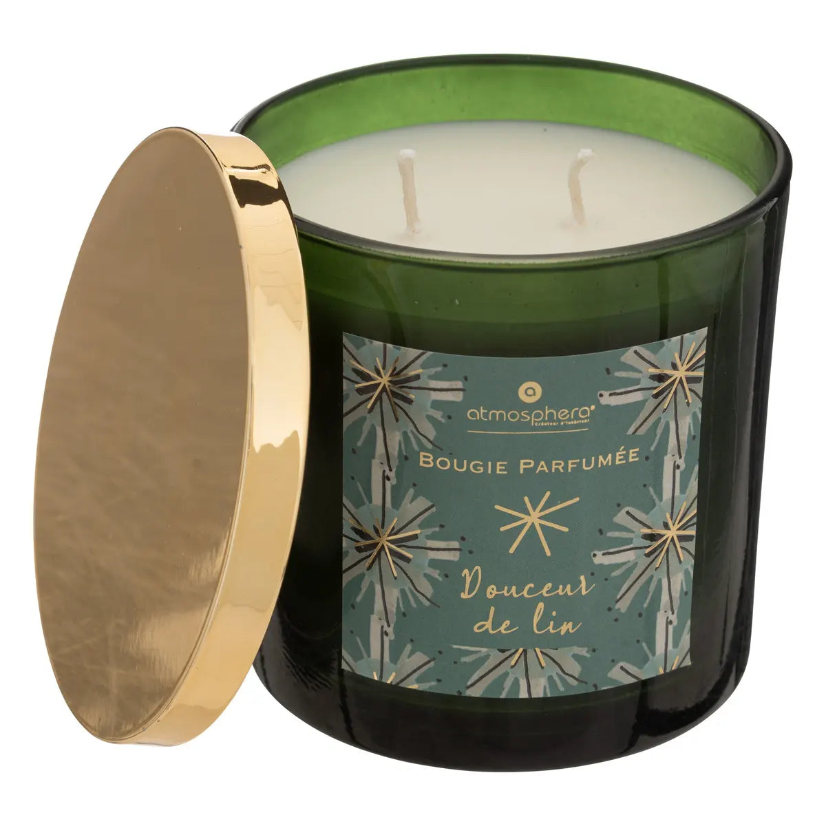 Ароматна свещ atmosphera Plum, Стъкло, 400 g