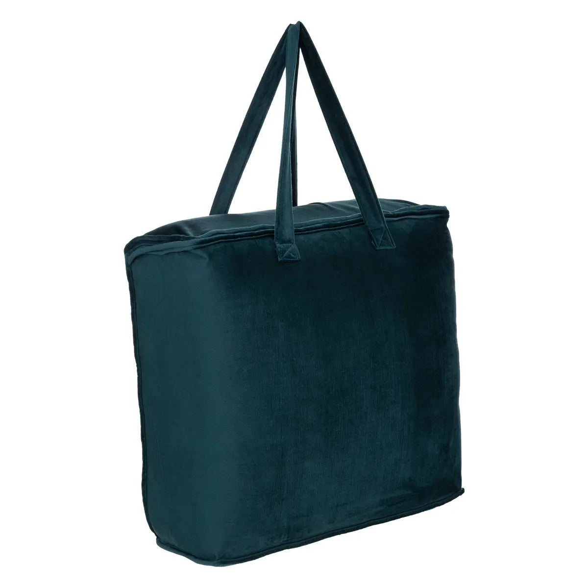 Шалте atmosphera Jiling, Велур, 240x260 cm, Син/Зелен