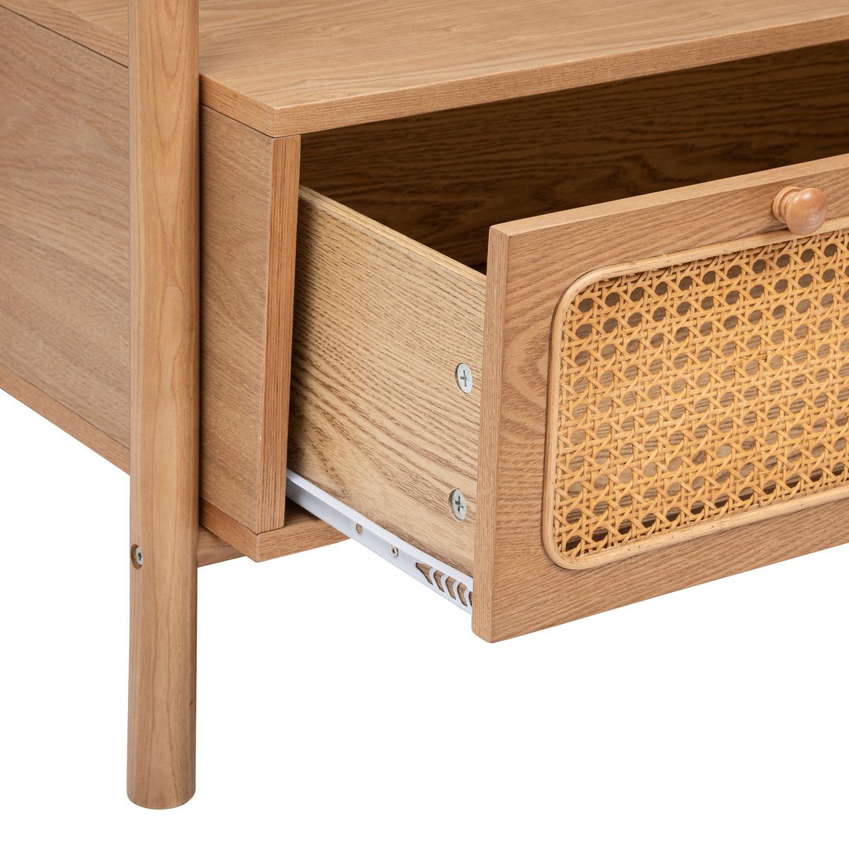 Щендер atmosphera Tiria, 90x45 cm, MDF, Ясен