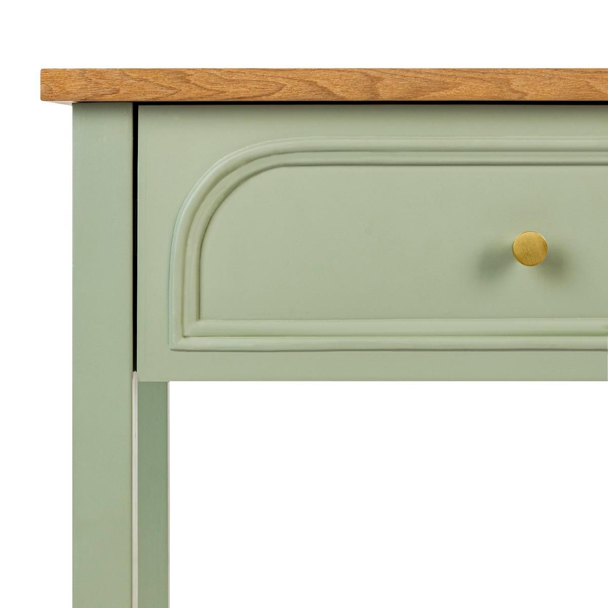 Конзолна маса atmosphera Mohea, 100 cm, MDF, Зелен