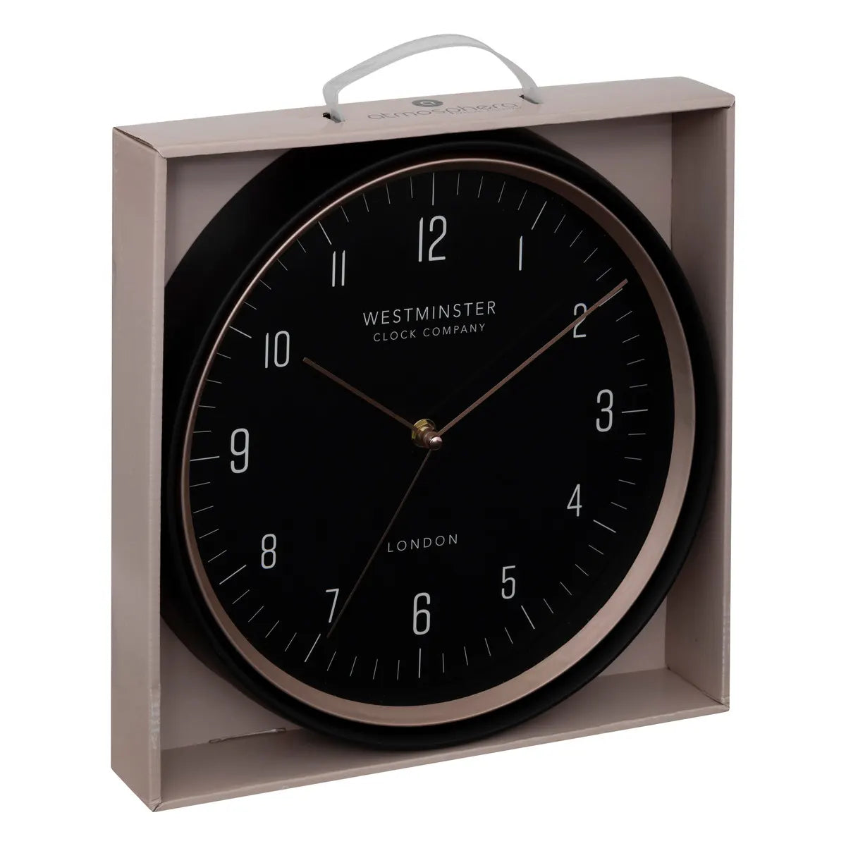 Стенен часовник atmosphera Sven, Ø29 см, Пластмаса