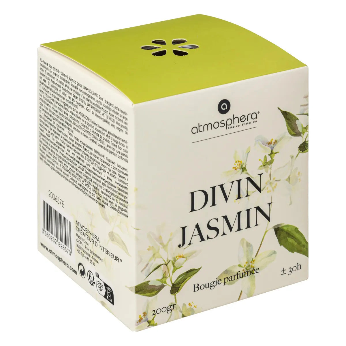 Ароматна свещ atmosphera Oudy, Стъкло, 200 g