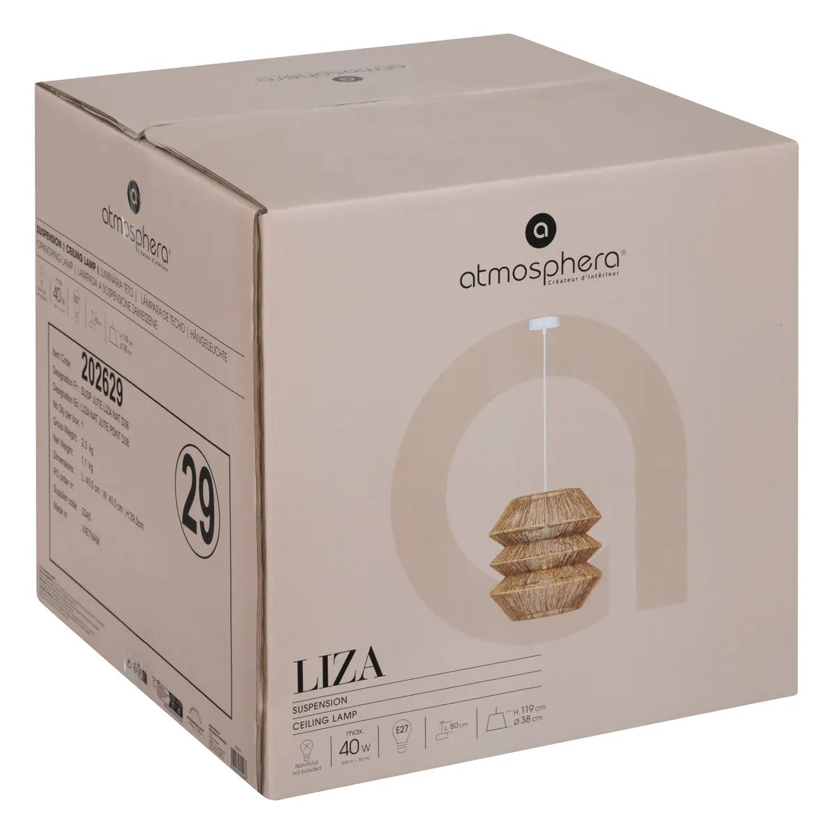 Пендел atmosphera Liza, 38 cm, Юта