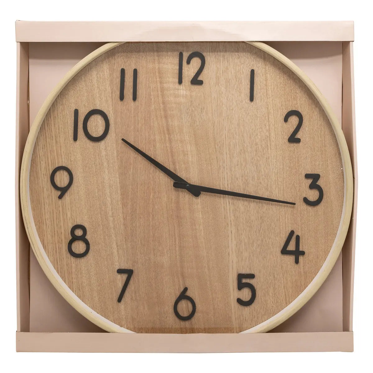 Стенен часовник atmosphera Ivana, Дърво, Ø55 cm