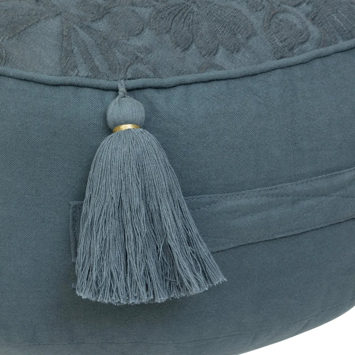 Пуф за сядане atmosphera Jacq, 43x18 cm, Памук