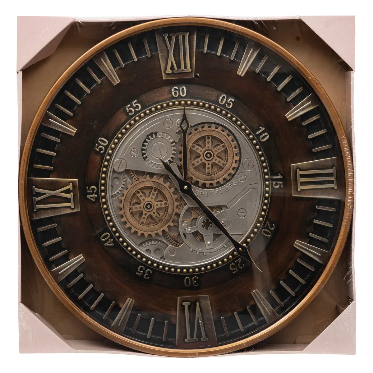 Стенен часовник atmosphera Yoni, Механизъм, Ø59 см, Метал