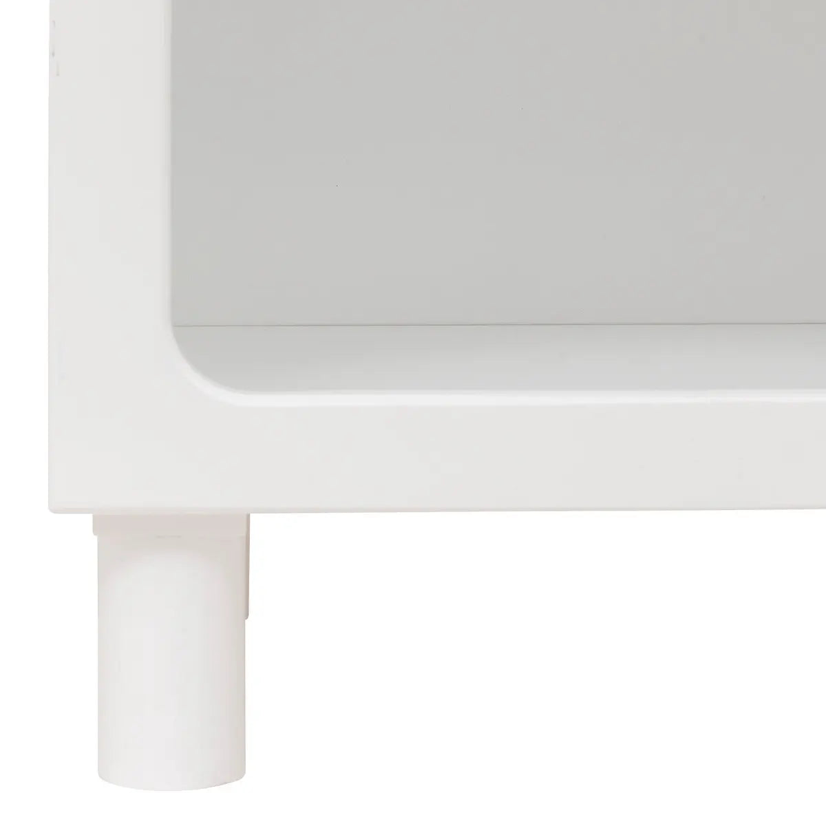 Детски скрин atmosphera Tara, 3 отделения, MDF, Бял