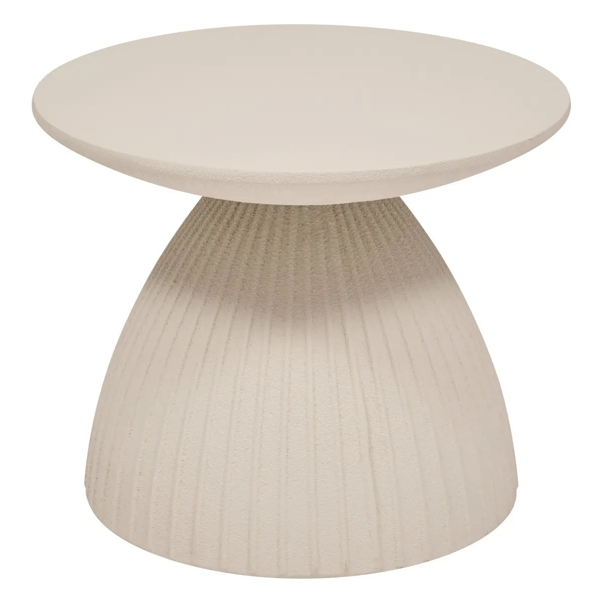 Помощна маса atmosphera Fylis, Магнезия, Слонова кост, Ø50 см