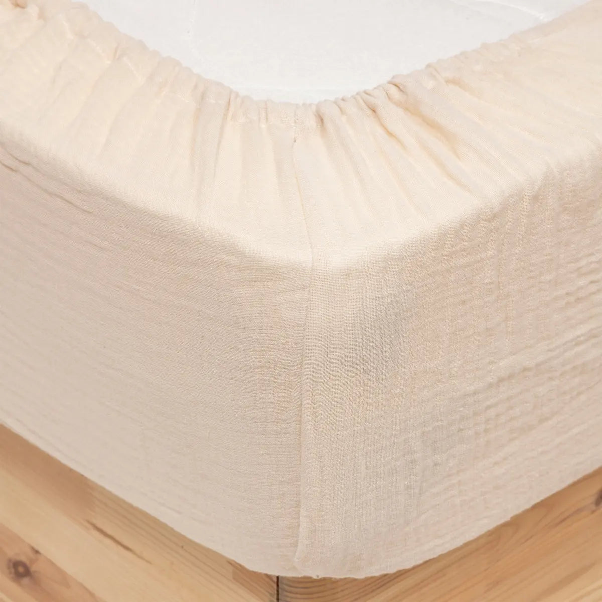 Еластичен чаршаф atmosphera Flora, 140x190 cm