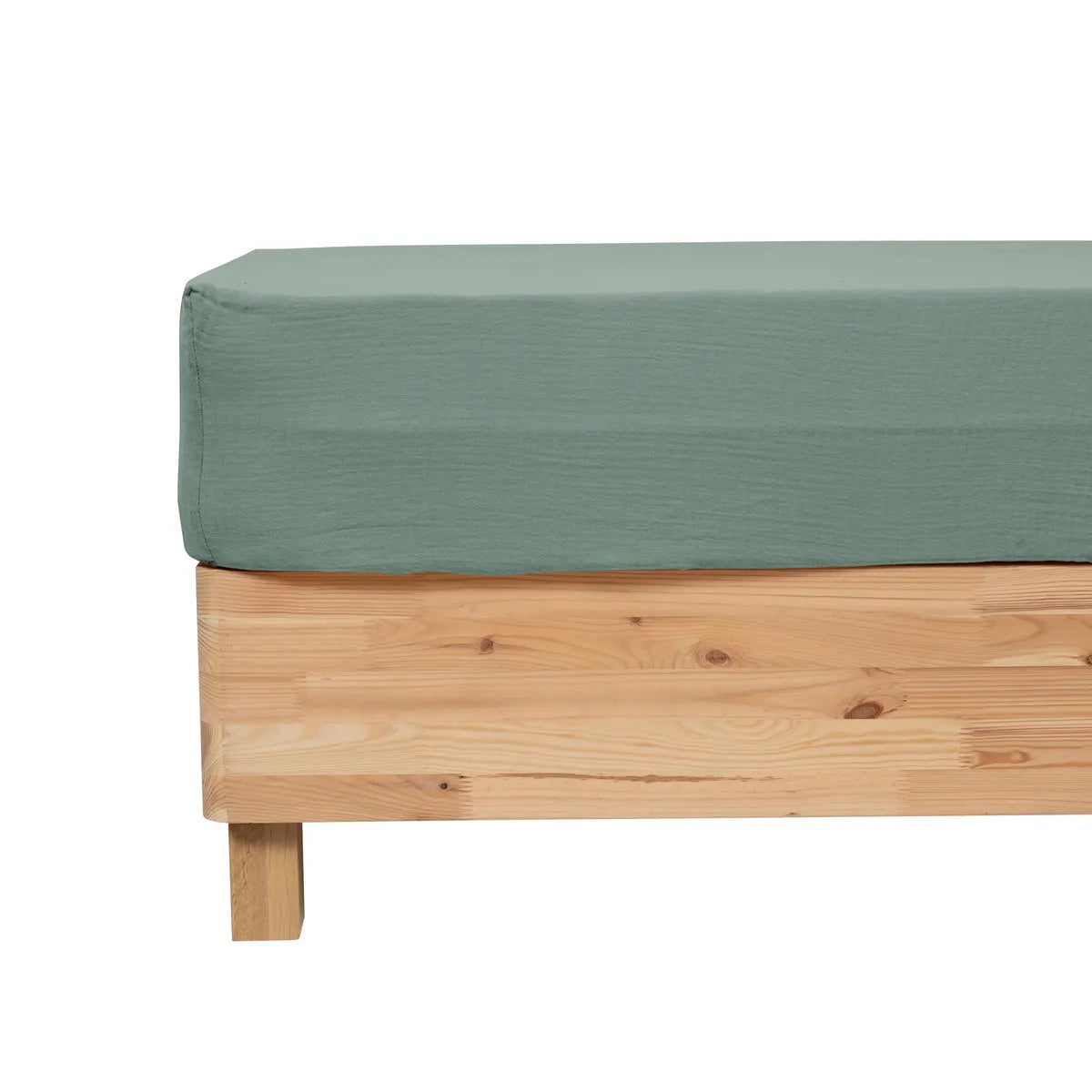 Еластичен чаршаф atmosphera Flora, 160x200 cm