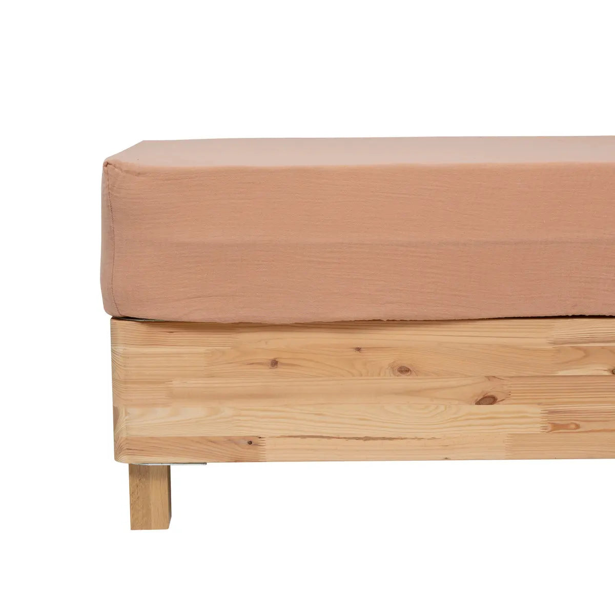 Еластичен чаршаф atmosphera Flora, 160x200 cm