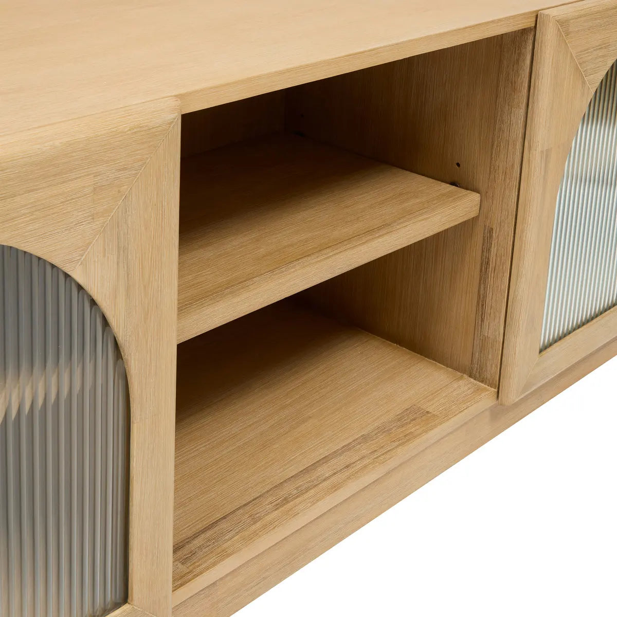 ТВ шкаф atmosphera Lousada, 2 врати и 1 рафт, 160x40x55 cm, Акация, MDF