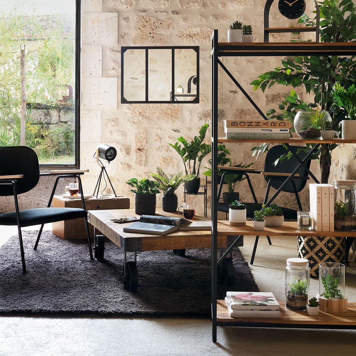 Етажерка atmosphera Edena, 4 реда, 90x141 cm, Акация