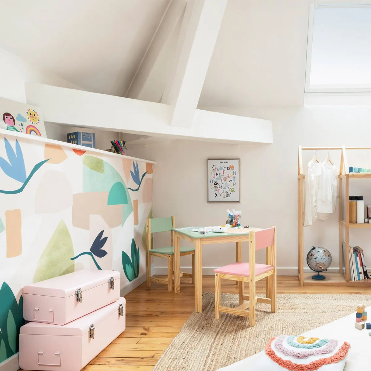 Детски сет кутии за съхранение atmosphera, Метал, 2 бр