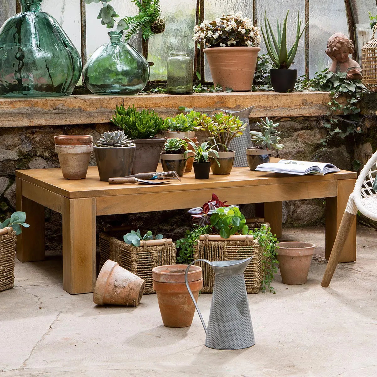 Холна маса atmosphera Amal, 130x80x40 cm, Дърво