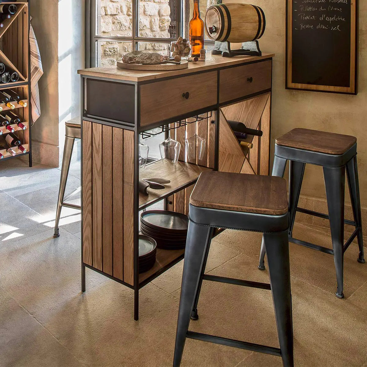 Бар стол atmosphera Joris, Метал