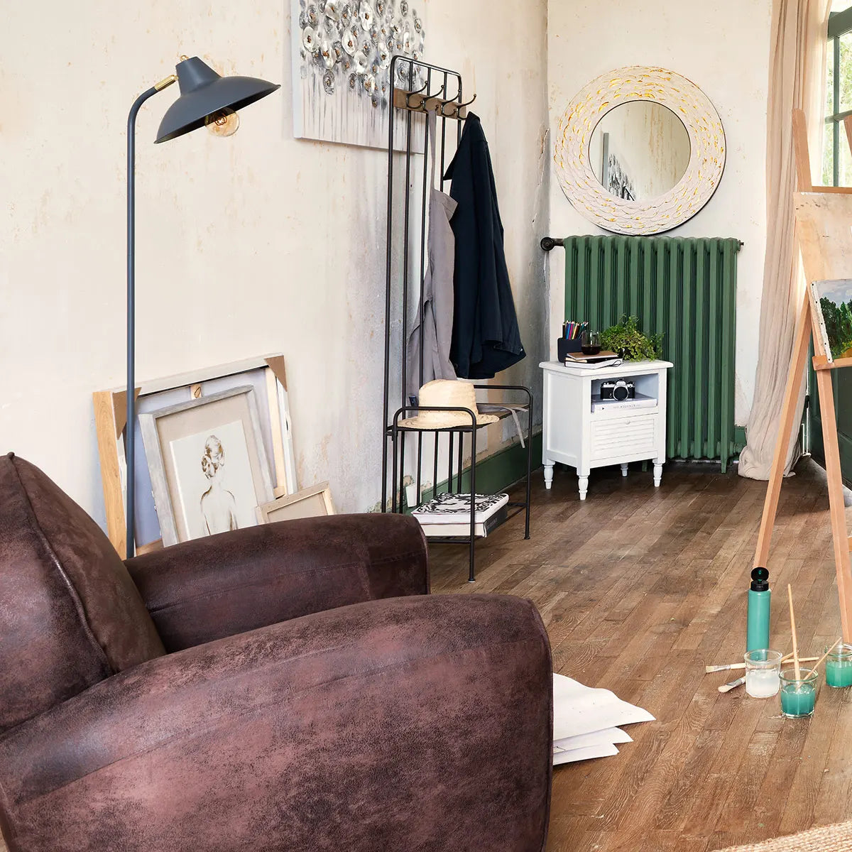 Кресло atmosphera Stanis, Кафяв