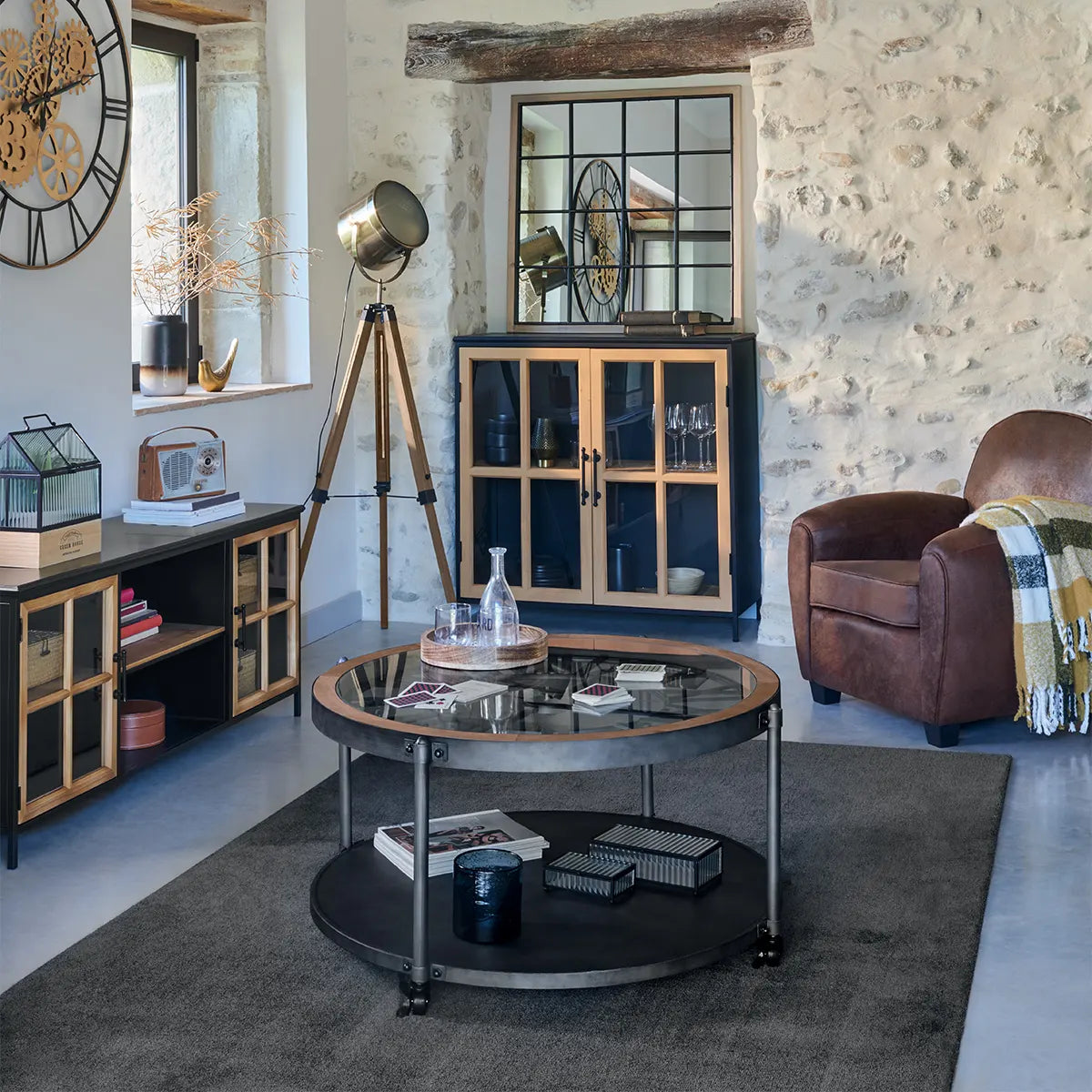 Огледало atmosphera Noe, 90x90 cm