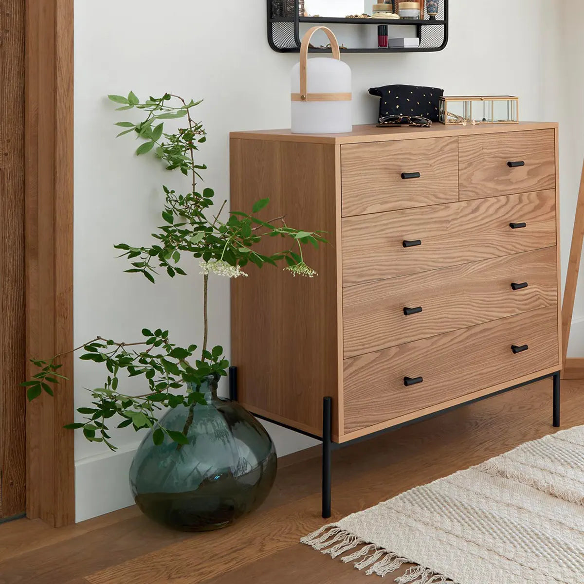 Ваза atmosphera Uly, Стъкло, 33 cm