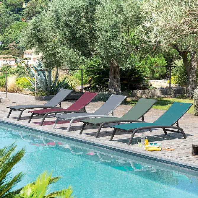 Алуминиев шезлонг Hesperide Bonao