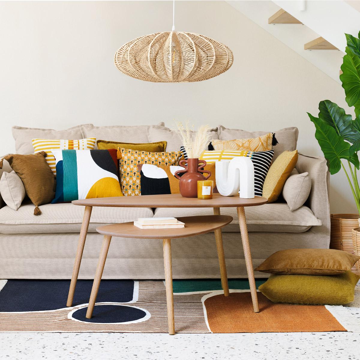 Декоративна калъфка за възглавница atmosphera Tropic, 40x40 cm