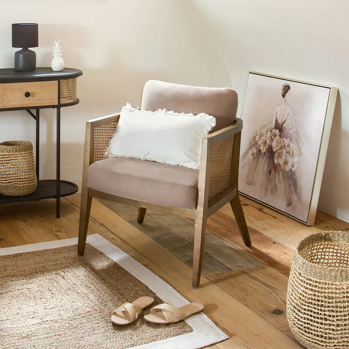 Кресло atmosphera Koza, Ратан и топола