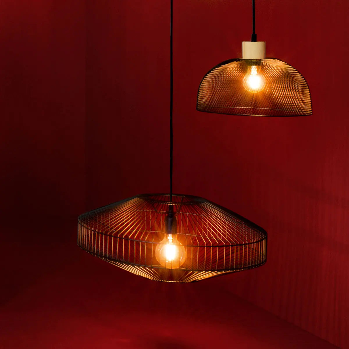 Пендел atmosphera Sam, 30 cm, Метал, Дърво