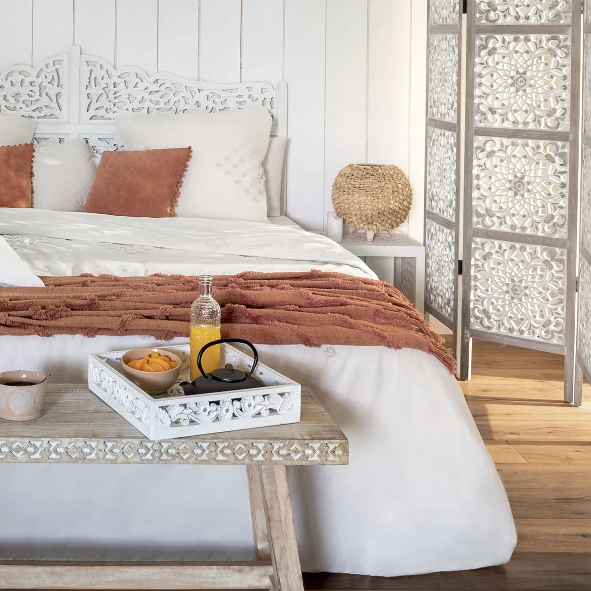 Покривало за легло atmosphera Inca, 130x180 cm, Памук