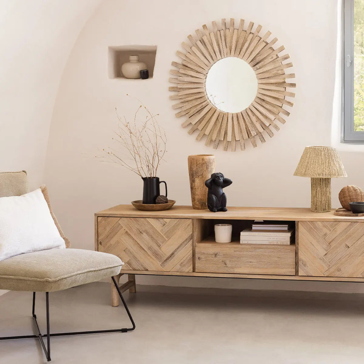 Огледало atmosphera Manon, 88 cm