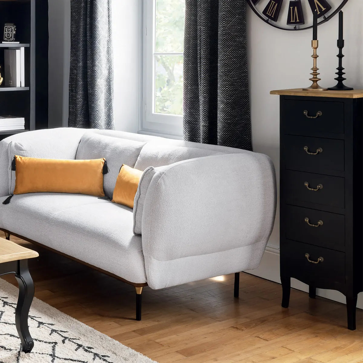 Библиотека atmosphera Chrysa, 82x36,5x175 cm, MDF