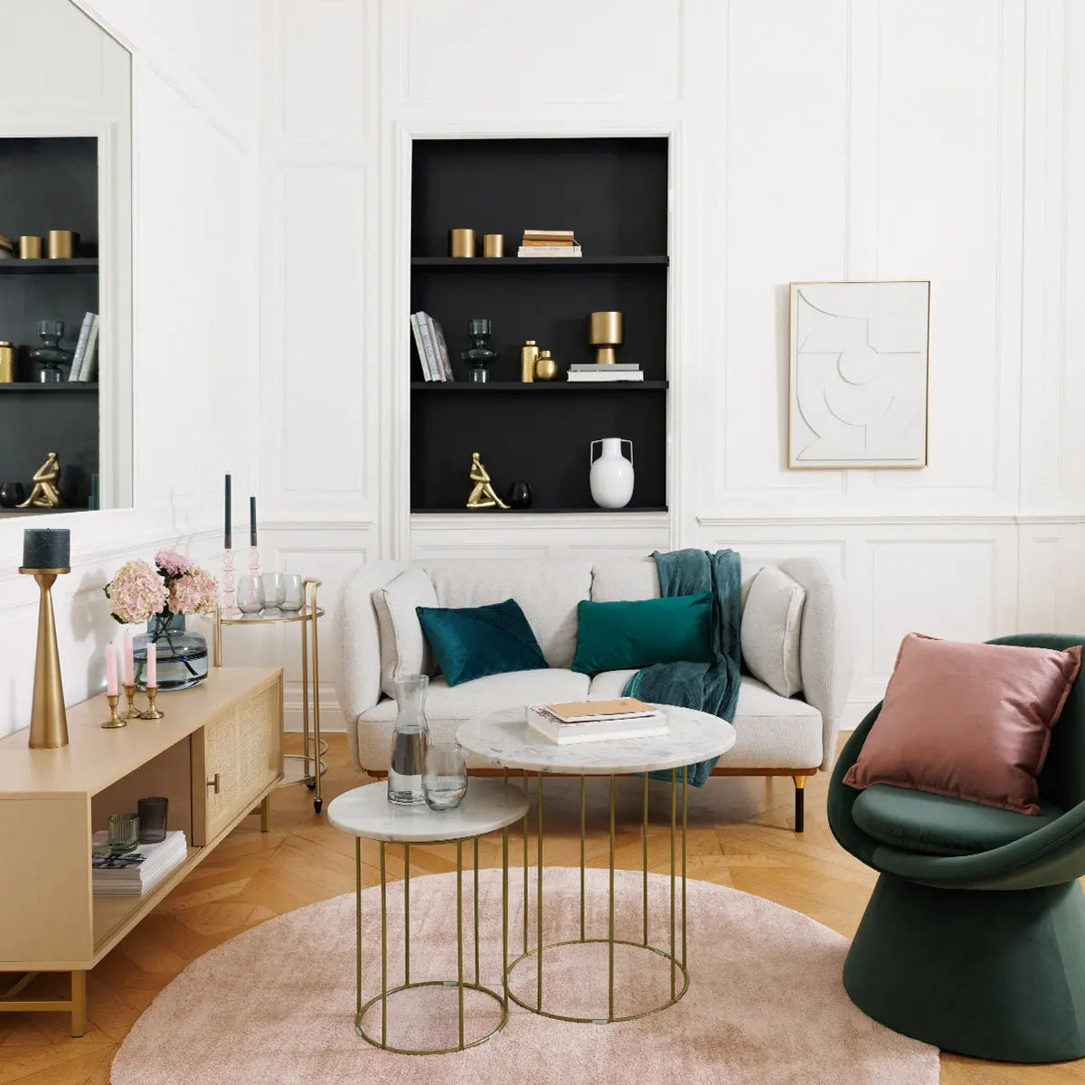 ТВ шкаф atmosphera Rayo, 140x40x50 cm, MDF