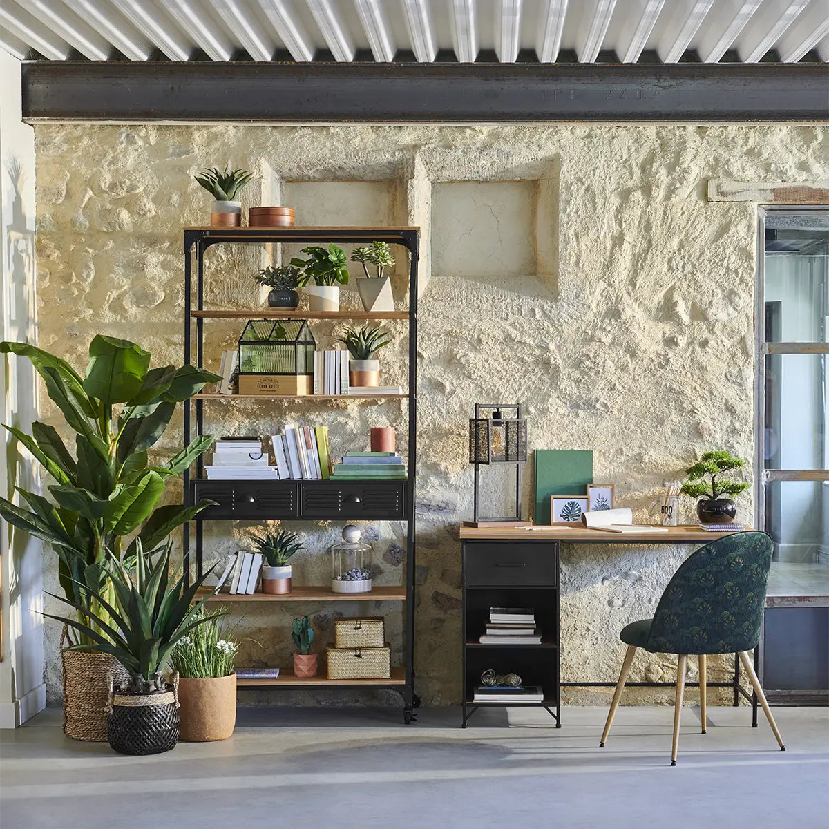 Трапезен стол atmosphera Slano, Велур