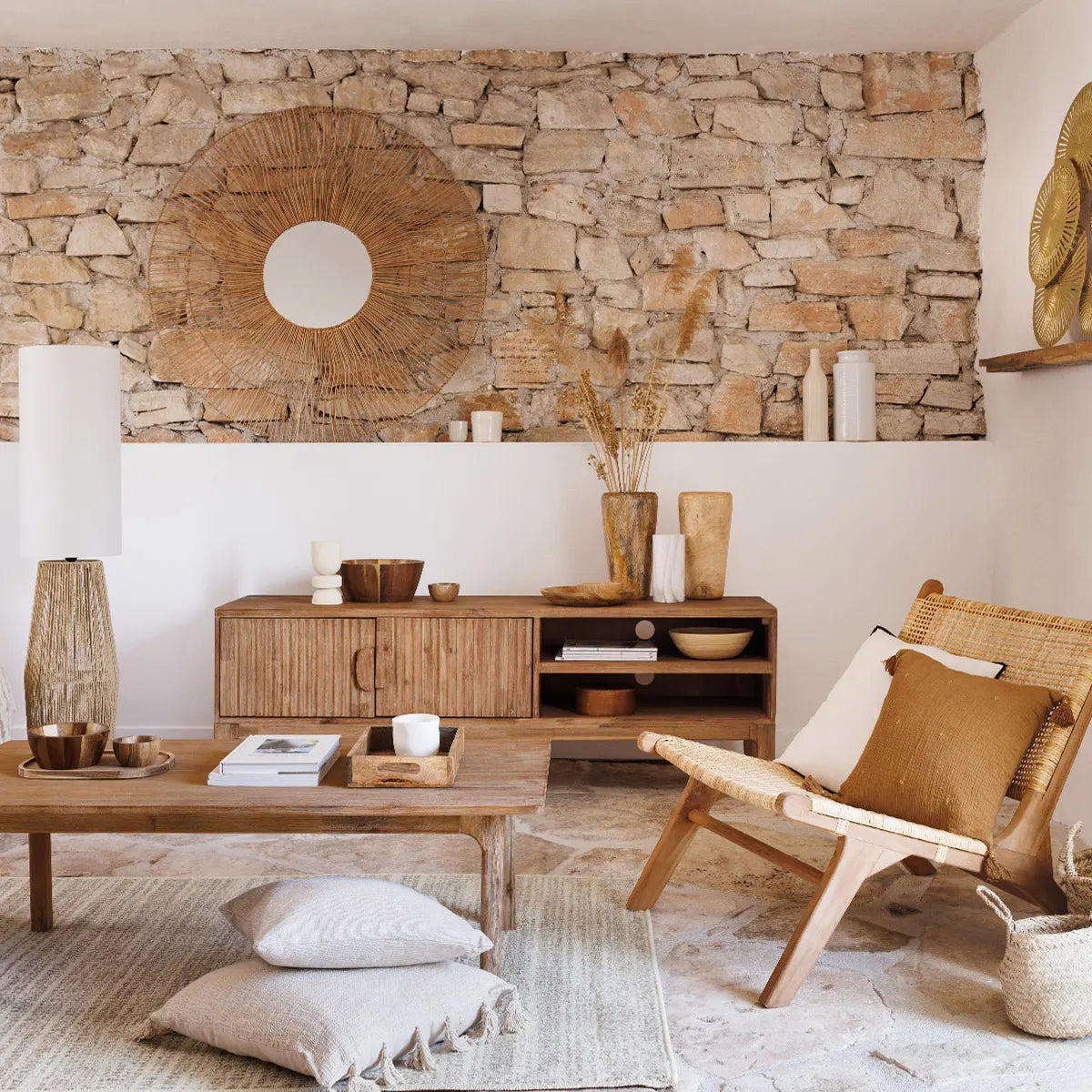 ТВ шкаф atmosphera Sabor 160x45x55 cm, Акациево дърво