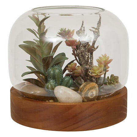 Изкуствено растение atmosphera Wonj Terrarium, 14 cm