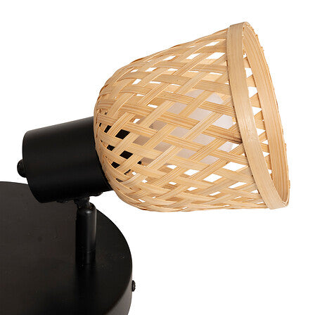 Плафониера atmosphera Lio, 25 cm, Метал. Бамбук