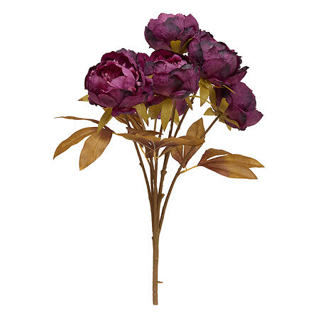 Декоративен букет божури atmosphera Fria, Асорти, 53 cm